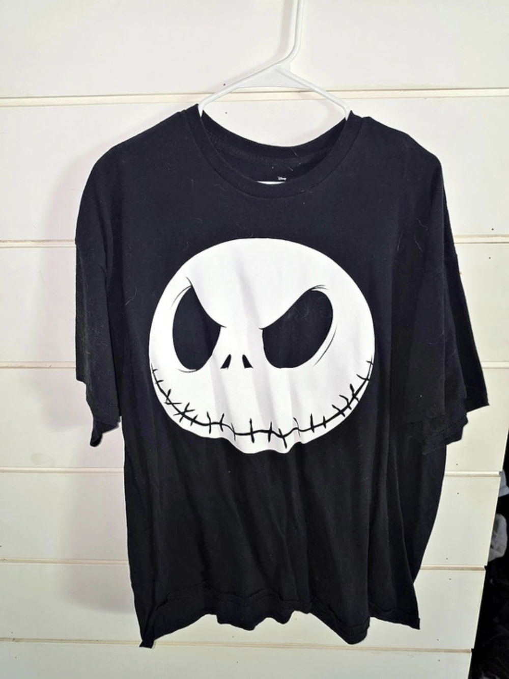 Disney The Nightmare Before Christmas Jack Skellington Face T-Shirt Graphic Tee